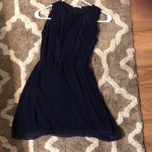Navy blue dress